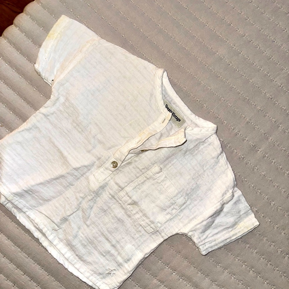 Tocoto Vintage Linen Shirt